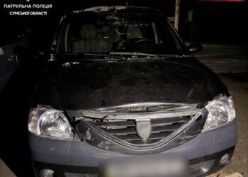 Сумські патрульні розшукали нетверезу водійку, яка вчинила ДТП та залишила місце автопригоди