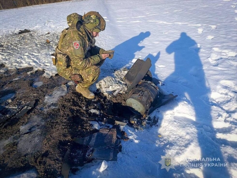 Сумські вибухотехніки знищили бойову частину ворожого БПЛА