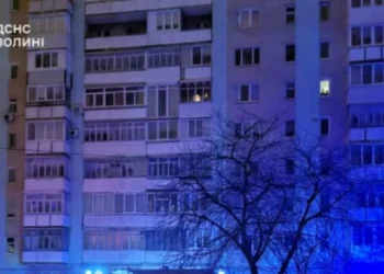 У Луцьку під час пожежі в дев’ятиповерхівці загинула жінка