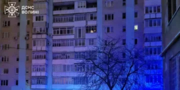 У Луцьку під час пожежі в дев’ятиповерхівці загинула жінка