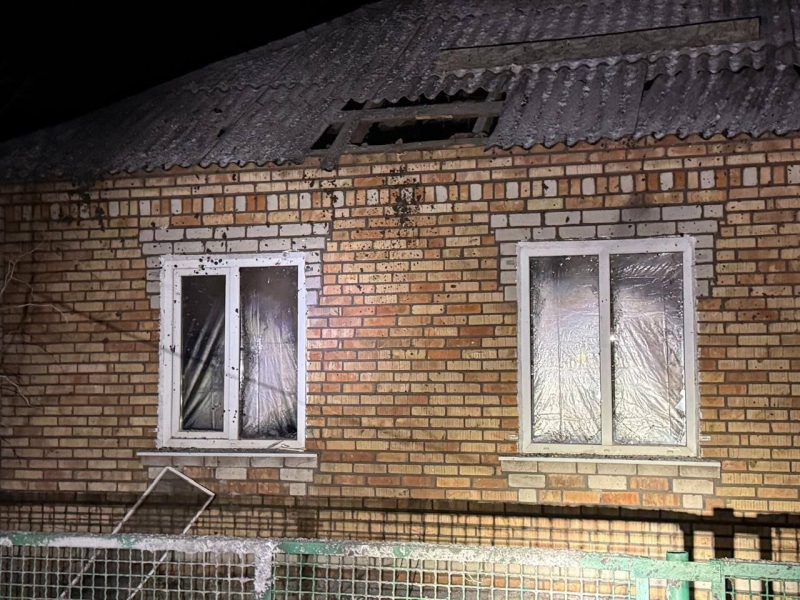 Внаслідок обстрілів Нікопольщини постраждав 59-річний чоловік