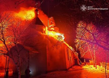 Вночі палала церква у Павлоградському районі: деталі та наслідки