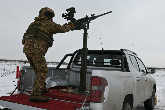 Під дощем - до автоматизму: мобільні вогневі групи 36 Подільського полку відточують майстерність