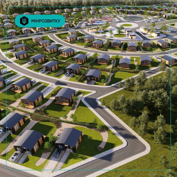 На Київщині зʼявиться модульне містечко для переселенців