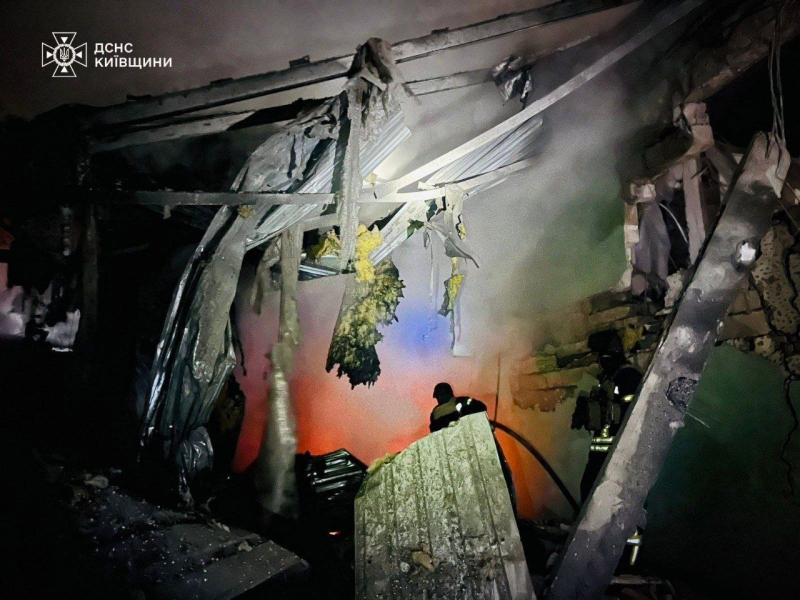 Київщина: через російський обстріл постраждали два райони