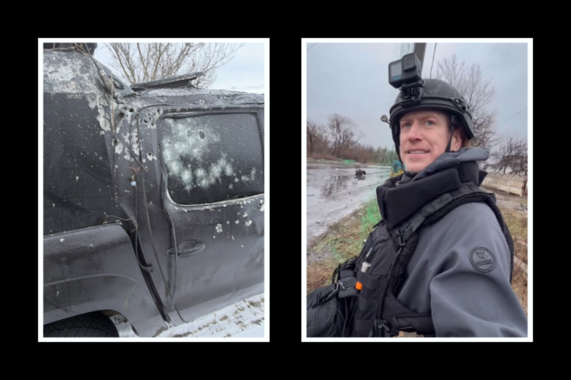 Легендарний волонтер "Голландець", який евакуював тисячі людей, отримав поранення (ФОТО 18+,  ВІДЕО)