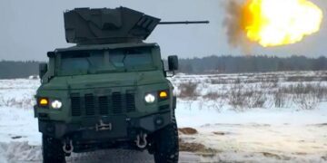 Бронемашину «Варта 2» випробували з 30-мм гарматою (ВІДЕО)