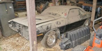 Раритети серед мотлоху: виявлено покинуту колекцію спортивних ретроавто (ВІДЕО)