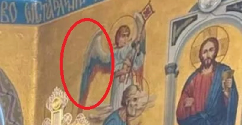 Церковний скандал: у храмі УПЦ МП на Тернопільщині помітили символіку країни-агресора (ФОТО)