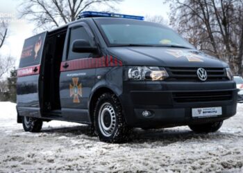 Рятувальники отримали броньований Volkswagen Transporter (ФОТО)