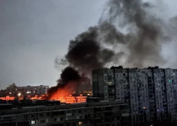 На Оболоні через вибух трансформатора спалахнула пожежа