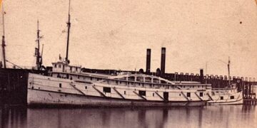 У США знайшли пароплав, що затонув понад півтора століття тому