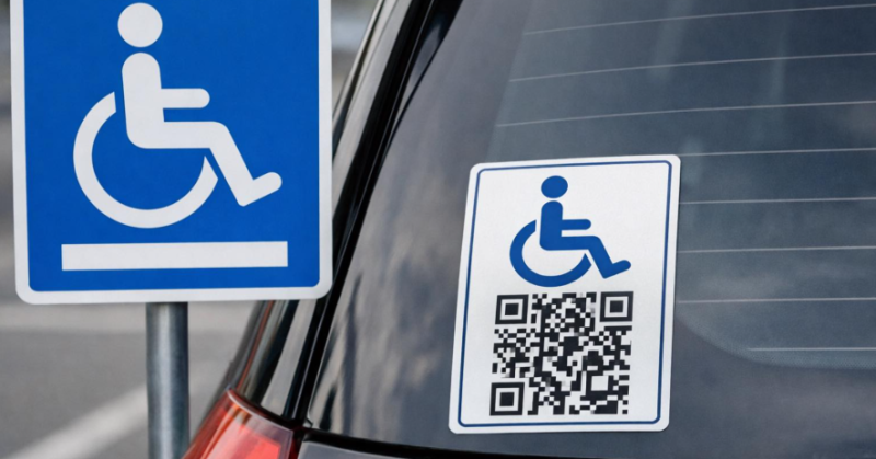 Паркування для людей з інвалідністю: в Україні запроваджують QR-коди та більші штрафи
