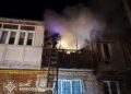 Чотири пожежі за добу: на Миколаївщині горіли будинки та під’їзд багатоповерхівки