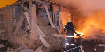 Уночі Росія дві години атакувала Харків “шахедами” та балістикою