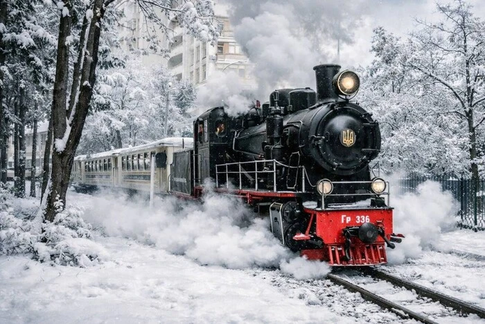 Київська дитяча залізниця вперше перейшла на цілорічний режим роботи