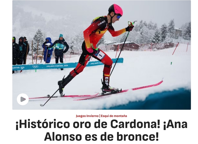ФОТО. Іспанія тріумфує. Перше золото на зимовій Олімпіаді за 54 роки