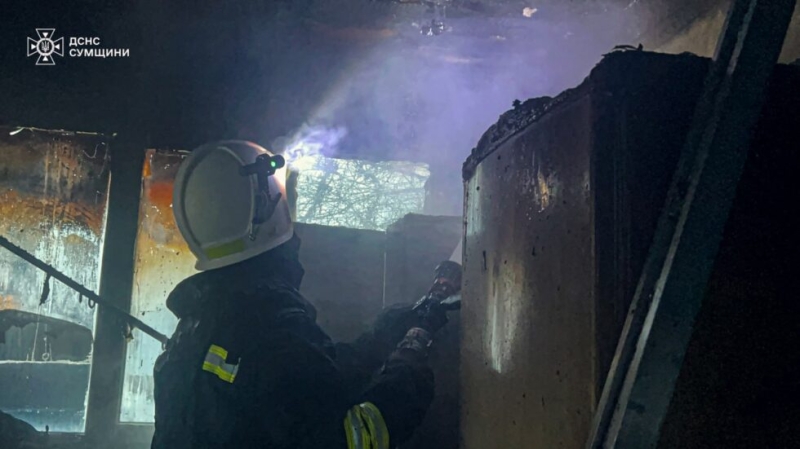 На Сумщині вогнеборці три рази ліквідовували загоряння житлових будинків