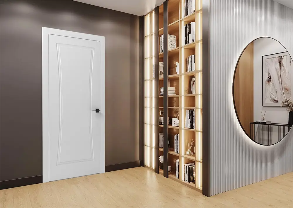 Білі міжкімнатні двері