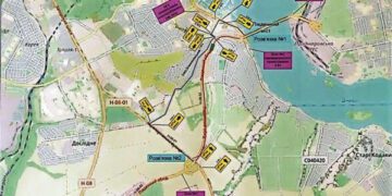 У Дніпрі перекрили частину об’їзної дороги на Піденний міст: що трапилося з об’єктом “Великого будівництва”