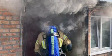 У Нікопольському районі на пожежі згорів чоловік