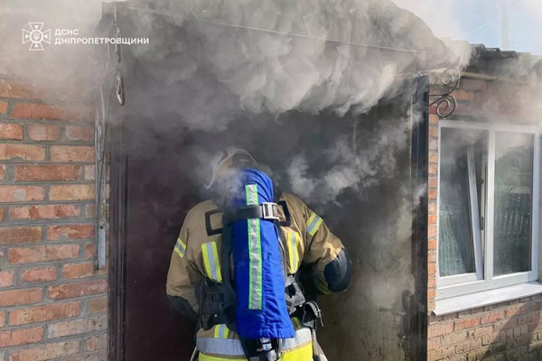 У Нікопольському районі на пожежі згорів чоловік