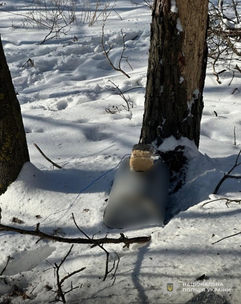 У Сумському районі вибухотехніки поліції знешкодили 50-кілограмову загрозу