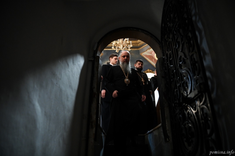 Історична подія у Лаврі: Епіфаній уперше звершив молитву у храмі над Ближніми печерами