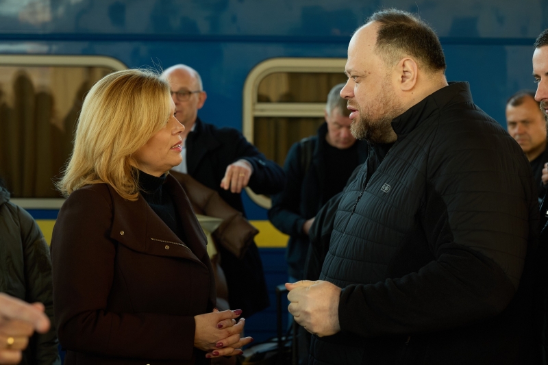 До Києва прибула президентка Бундестагу