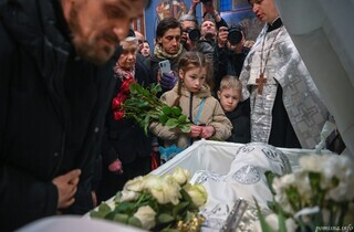 Прощання з Патріархом. Фоторепортаж із заупокійної літії у Михайлівському соборі