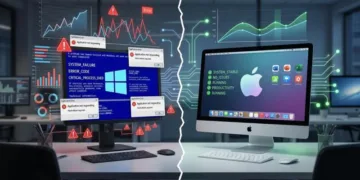 Міф про «прямі руки» розбито: статистика доводить, що Windows у рази нестабільніша за macOS