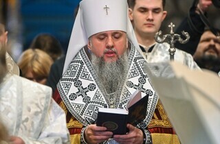 Прощання з Патріархом. Фоторепортаж із заупокійної літії у Михайлівському соборі