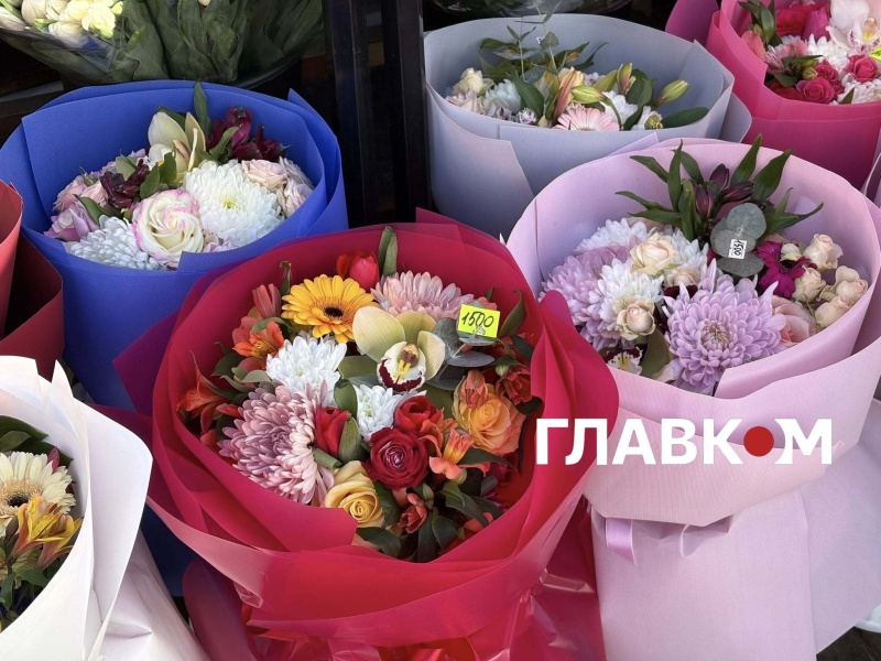 Скільки коштують квіти у Києві перед 8 березня: огляд цін на ринках та в магазинах