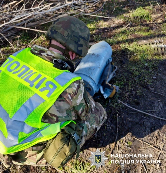 У Дарницькому районі виявлено нездетоновану бойову частину дрона (фото)