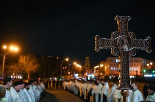 Прощання з Патріархом. Фоторепортаж із заупокійної літії у Михайлівському соборі