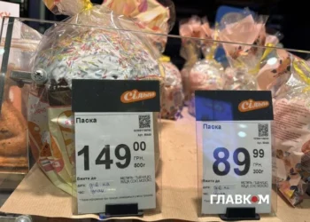 Великдень-2026: у супермаркетах Києва з’явилися перші паски (ціни та фото)