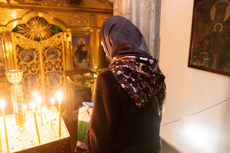 Історична подія у Лаврі: Епіфаній уперше звершив молитву у храмі над Ближніми печерами