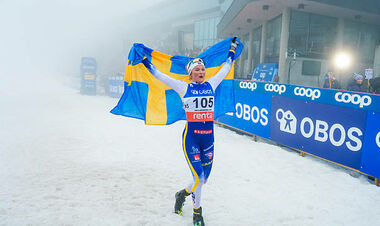 Лижні гонки. Шведка знову перша: Сван виграла гонку на фінальному етапі КС