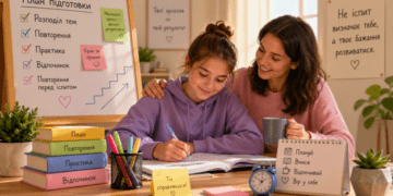 Як підготуватися до іспитів без стресу: поради для дітей і батьків