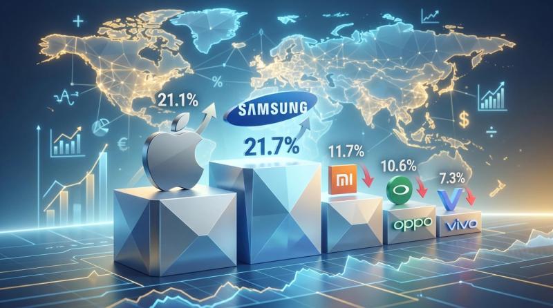 Samsung знову на коні: як корейці обійшли Apple на фоні глобального падіння ринку
