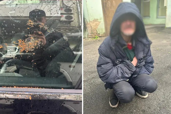 Поліція у Києві затримала чоловіка, який пошкодив авто нардепа Гузя