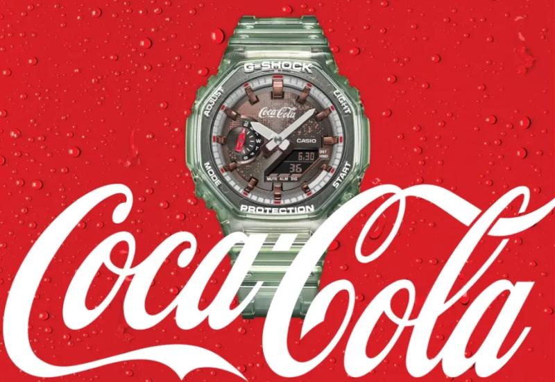 Casio представила лімітовану серію G-Shock у колаборації з Coca-Cola до 140-річчя бренду