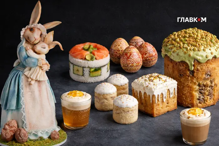 Паски-писанки, суші та зайці за 17 тис.: чим дивують кухарі перед Великоднем