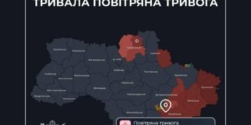 У Запоріжжі повітряна тривога тривала більше 9 годин