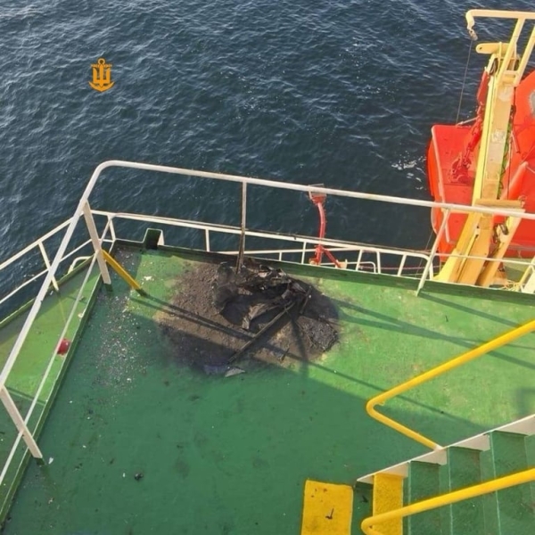 РФ завдала удару по цивільному судну, що прямувало до порту Чорноморськ