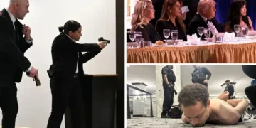 Стрілок увірвався на захід із Дональдом Трампом