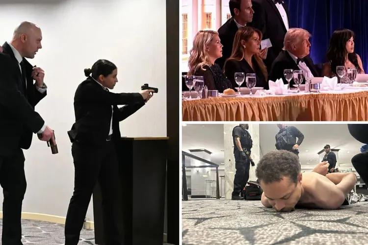 Стрілок увірвався на захід із Дональдом Трампом