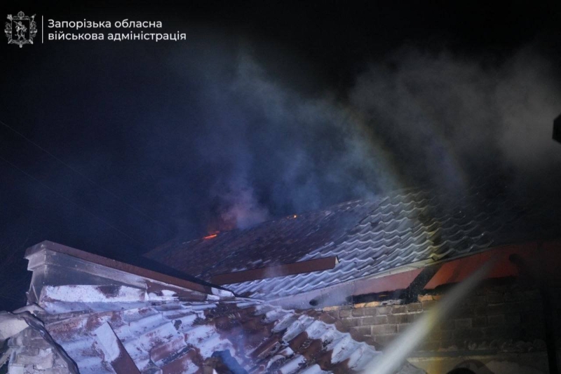 У Запоріжжі внаслідок атаки дронів поранено чоловіка