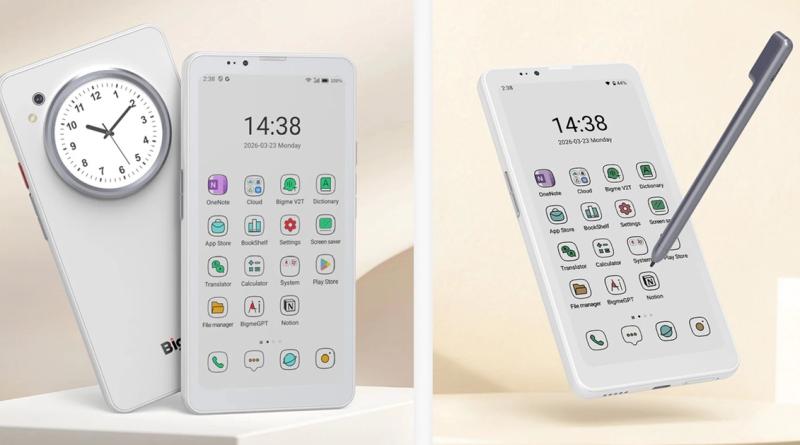 Bigme HiBreak Dual: перший на ринку гібрид рідера і смартфона з LCD і E-ink екранами