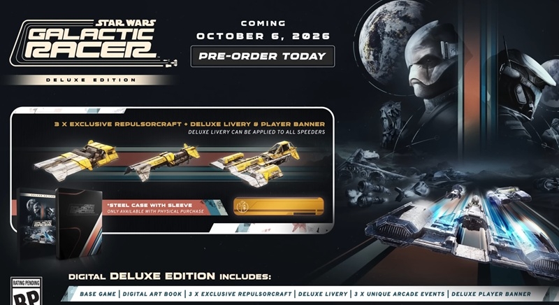 Видовищна гонка Star Wars: Galactic Racer вийде 6 жовтня &mdash; представлений трейлер і відкриті передзамовлення